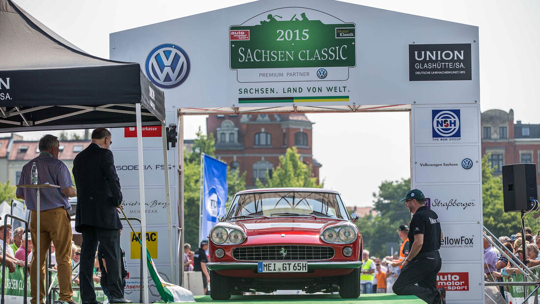 Sachsen Classic 2015, V12-Ferrari Volker Wittig