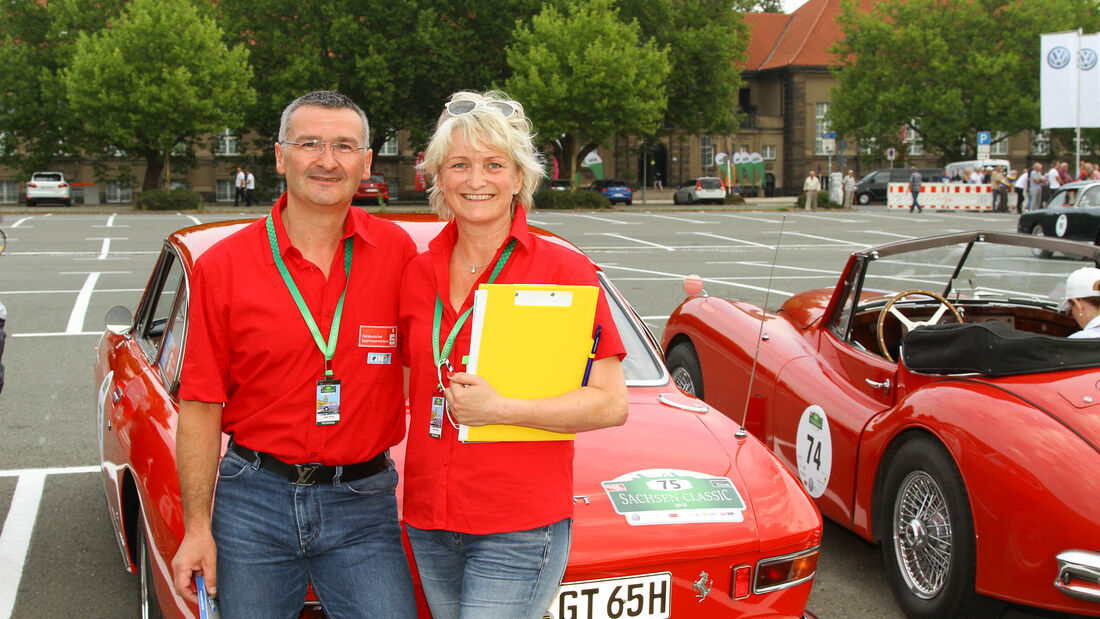 Sachsen Classic 2015, V12-Ferrari Volker Wittig