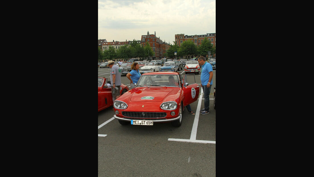 Sachsen Classic 2015, V12-Ferrari Volker Wittig