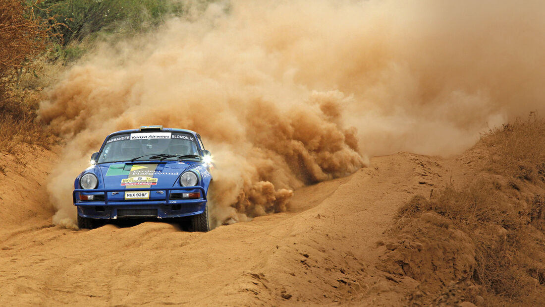 Safari-Revival Ostafrika, Porsche 911, Blomqvist