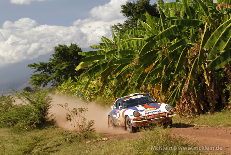 Safari-Revival Ostafrika, Porsche 911, Rennszene