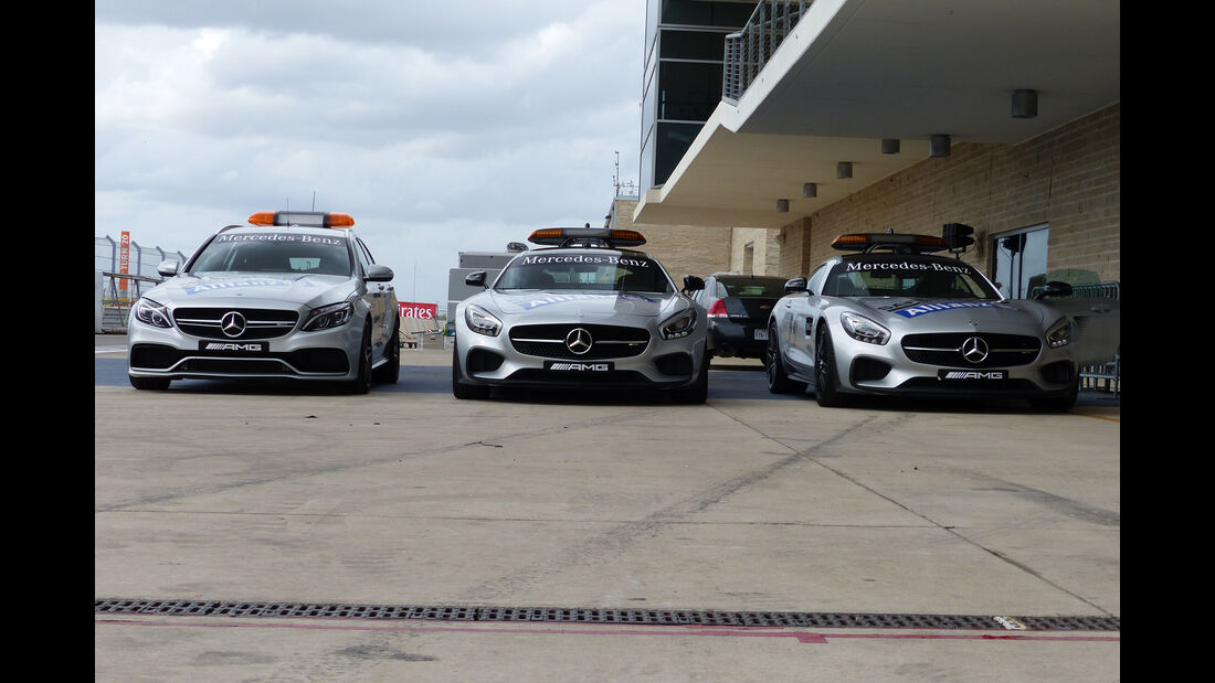 Safety-Car - Formel 1 - GP USA - Austin - 21. Oktober 2015