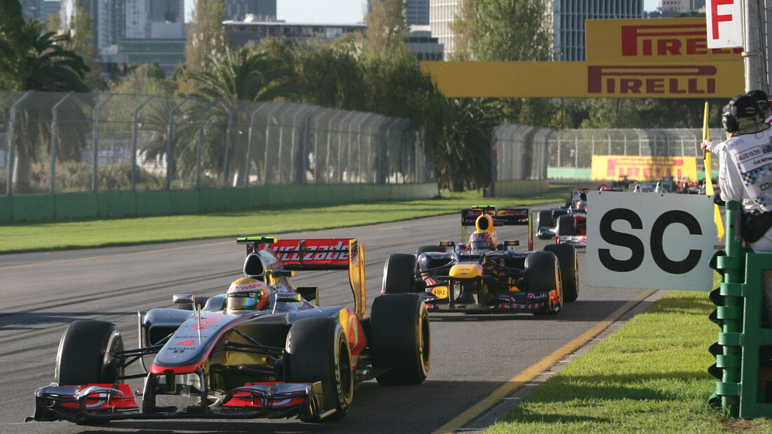 Safety Car Phase GP Australien 2012