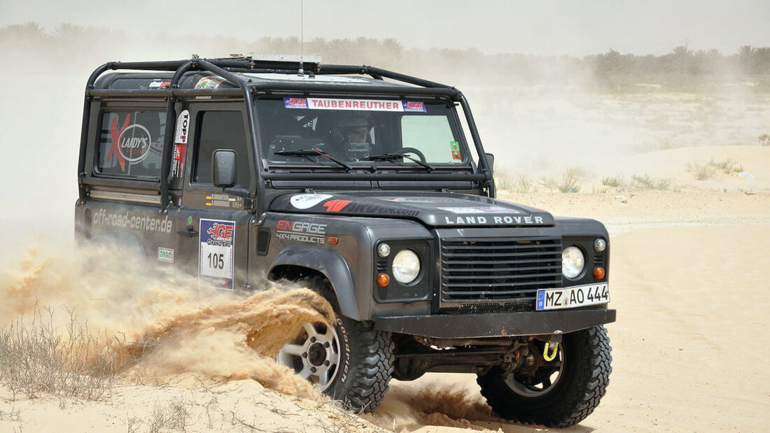 Sahara-Rallye Grand Erg Tunesien 2012