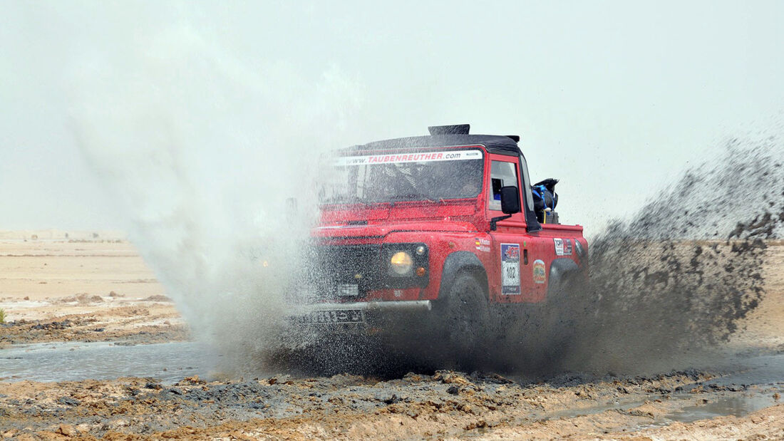 Sahara-Rallye Grand Erg Tunesien 2012