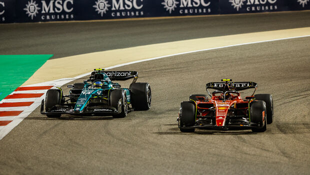 Sainz - Alonso - Formel 1 - GP Bahrain 2023 - Rennen 