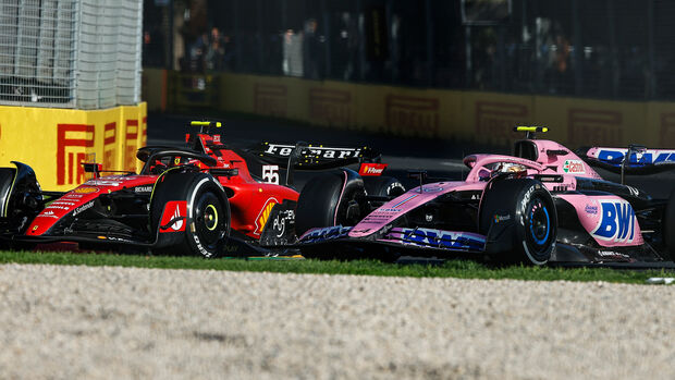 Sainz - Gasly - GP Australien 2023 - Melbourne - Rennen