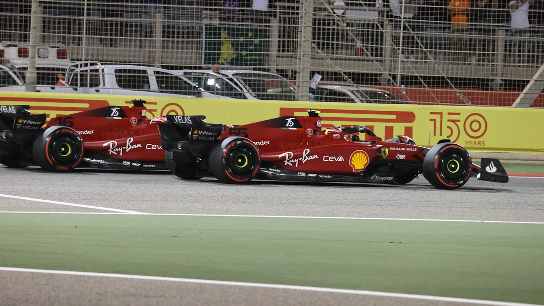 Sainz - Leclerc - GP Bahrain 2022 - Sakhir - Rennen