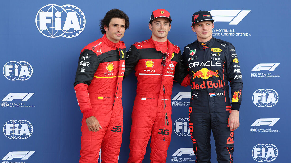 Sainz - Leclerc - Verstappen - GP Miami 2022 - USA