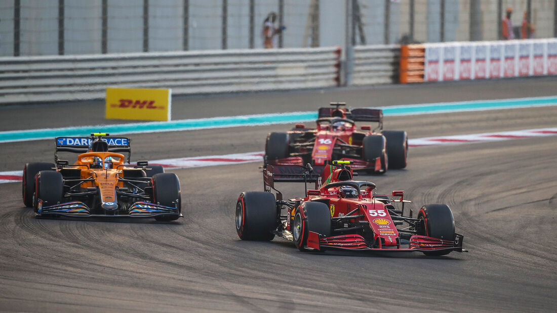 Sainz - Norris - GP Abu Dhabi 2021
