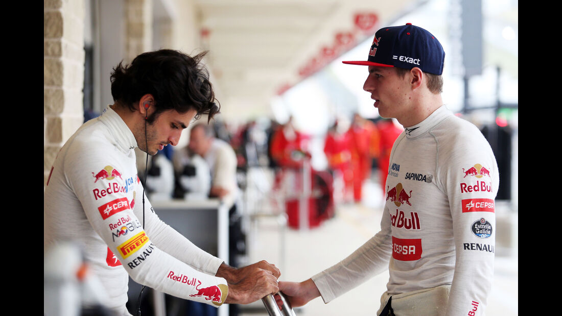 Sainz & Verstappen - Toro Rosso - Formel 1 - GP USA - Austin - Formel 1 - 24. Oktober 2015