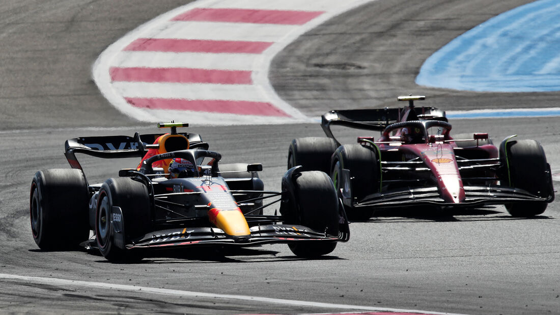Sainz vs. Perez - Formel 1 - GP Frankreich 2022