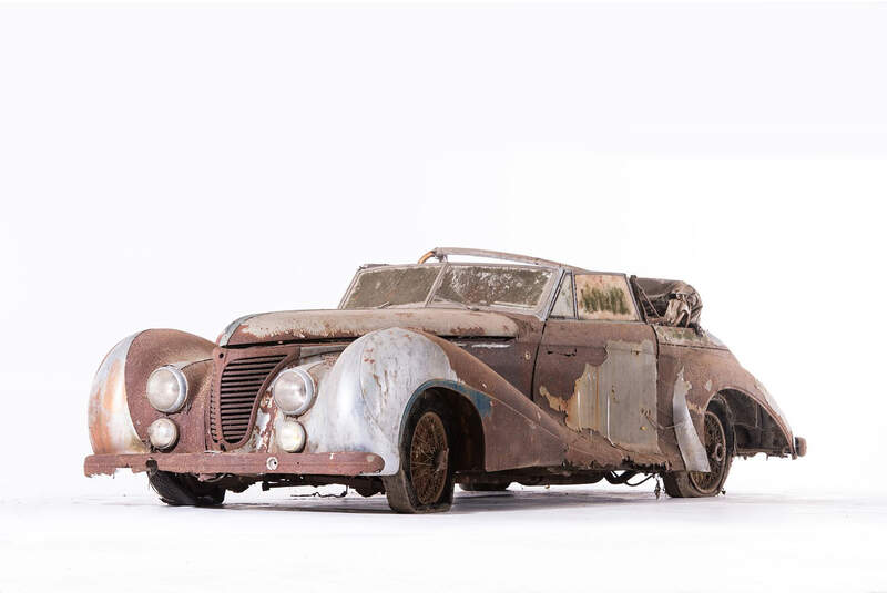 Sammlung Baillon bei der Artcurial-Auktion am 06. Februar 2015 im Rahmen der Retromobile Paris 