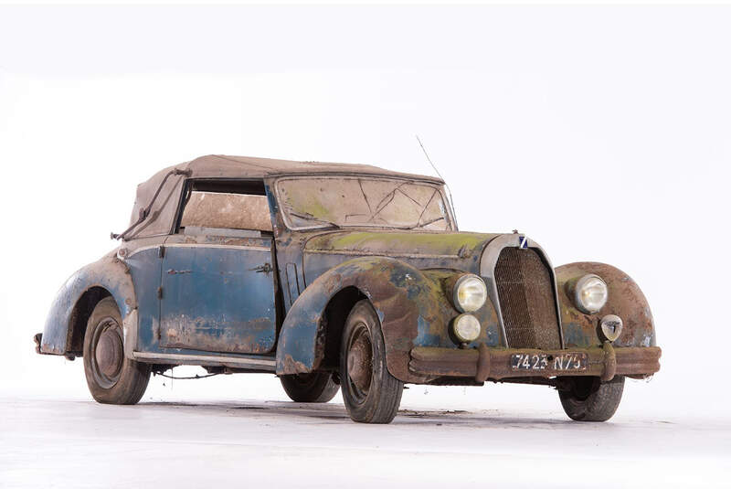 Sammlung Baillon bei der Artcurial-Auktion am 06. Februar 2015 im Rahmen der Retromobile Paris 