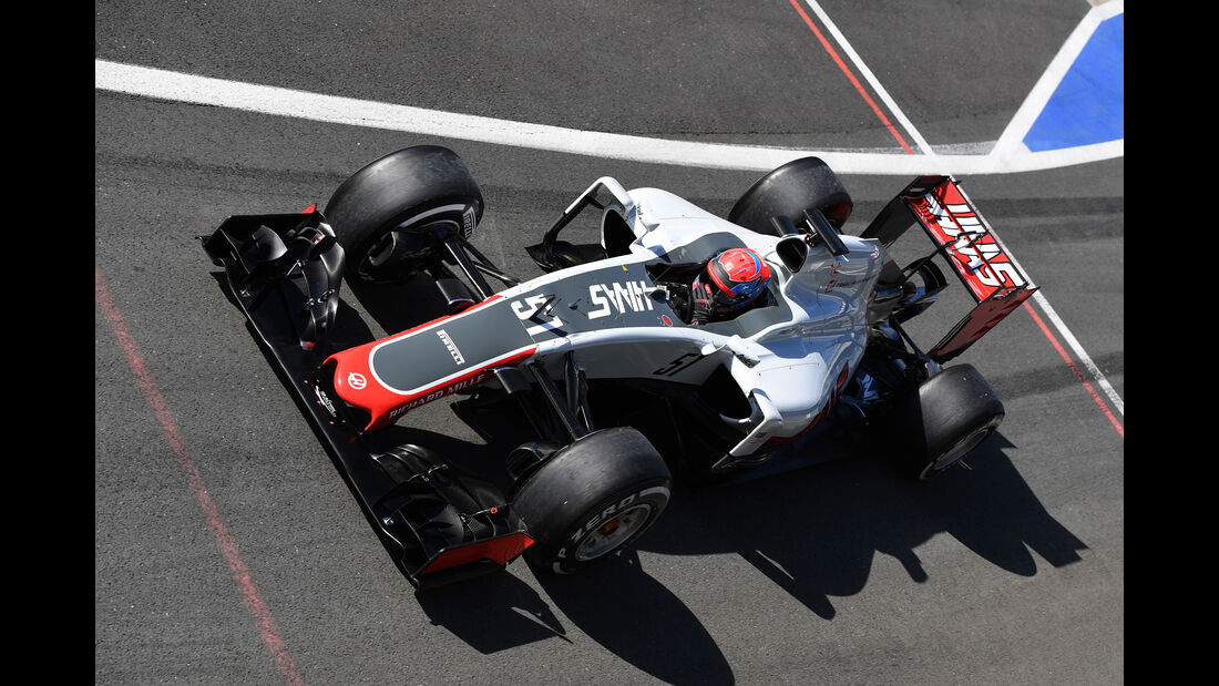 Santino Ferrucci - HaasF1 - Formel 1 - Silverstone-Test - 13. Juli 2016
