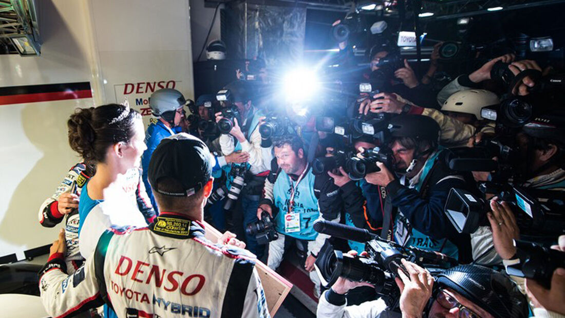 Sarrazin - Kobayashi - Conway - Toyota TS050 Hybrid - Startnummer #7 - 24h-Rennen Le Mans 2017 - Qualifying