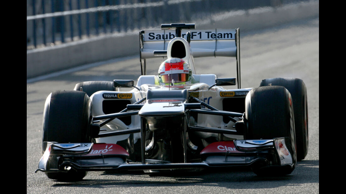 Sauber C31 Formel 1 Jerez 2012