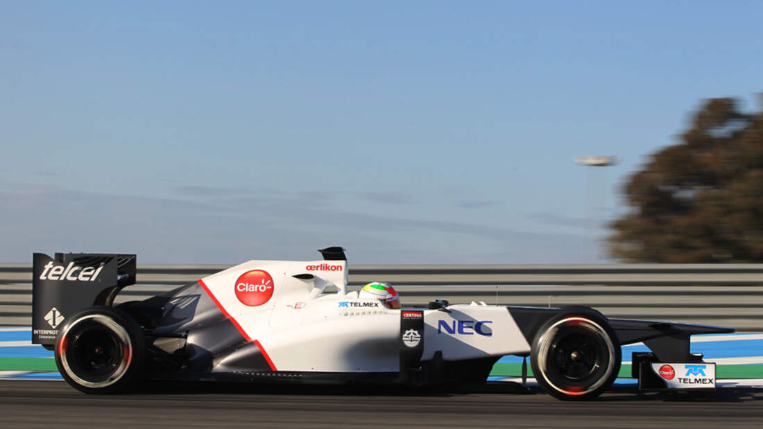 Neuer Sauber in neuem Gewand Schweizer mit neuem Auspuff AUTO MOTOR