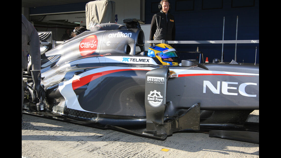 Sauber C32 Formel 1 2013 Technik
