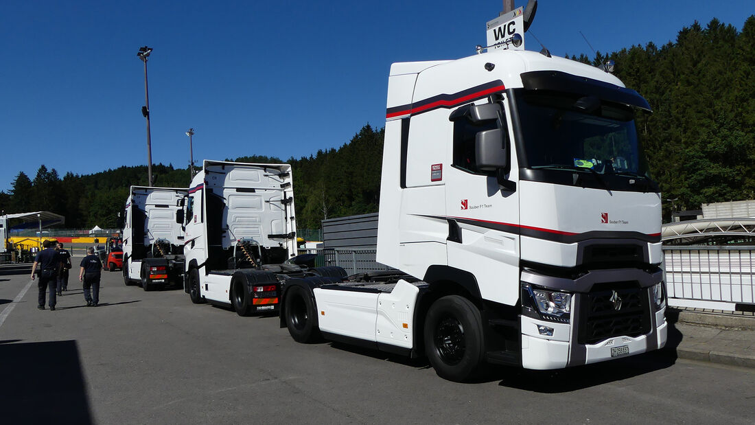 Sauber - F1-Logistik - 2016