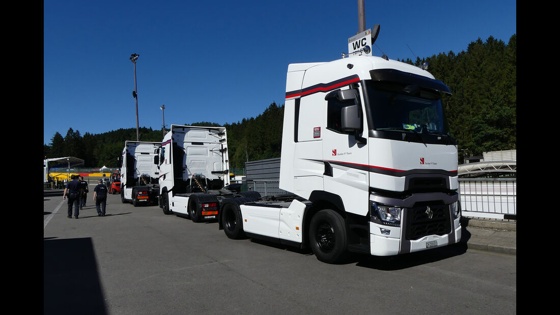Sauber - F1-Logistik - 2016