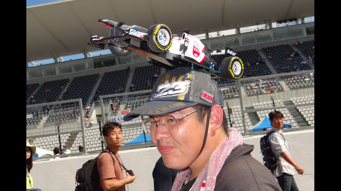 Sauber-Fan - Formel 1 - GP Japan - Suzuka - 4. Oktober 2012