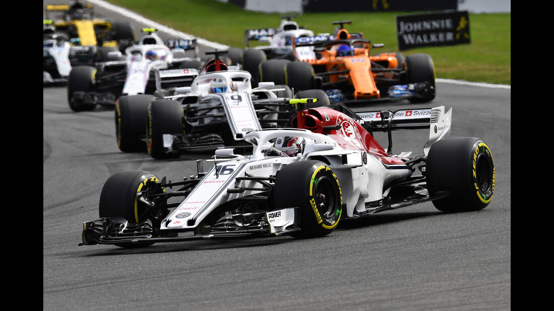 Sauber - Formel 1 - GP Belgien 2018
