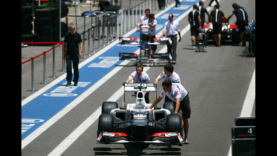 Sauber - Formel 1 - GP Brasilien - Sao Paulo - 22. November 2012