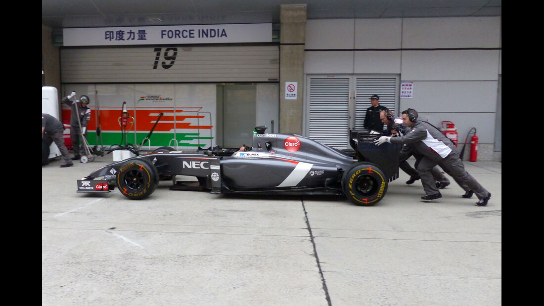 Sauber - Formel 1 - GP China - Shanghai - 17. April 2014