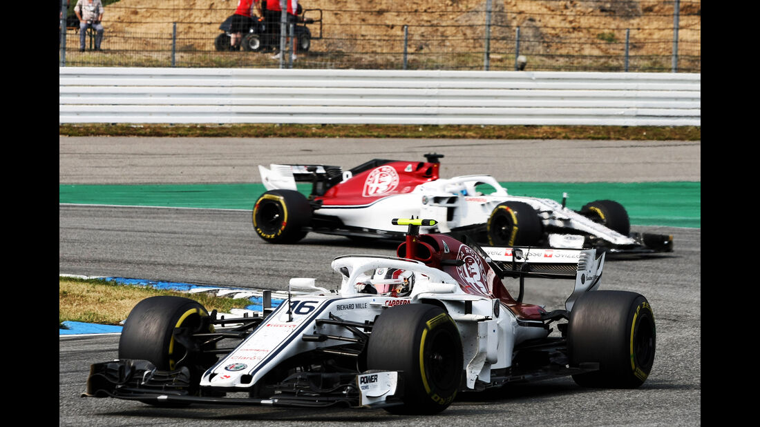 Sauber - Formel 1 -GP Deutschland 2018