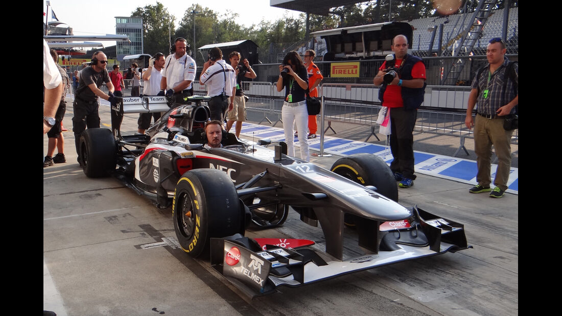 Sauber - Formel 1 - GP Italien - Monza - 5. September 2013