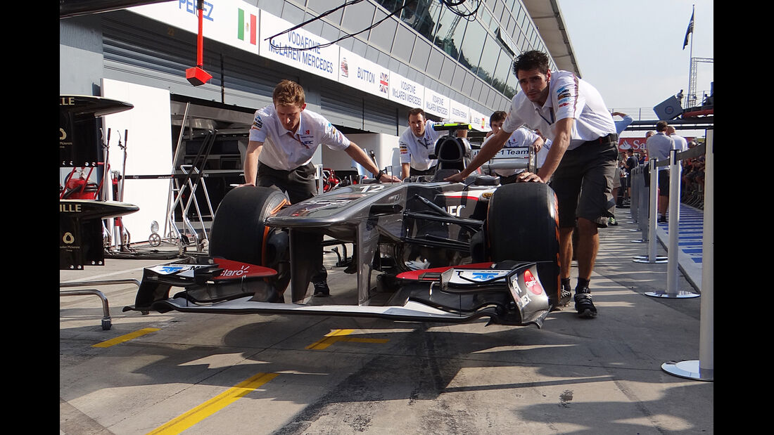 Sauber - Formel 1 - GP Italien - Monza - 5. September 2013