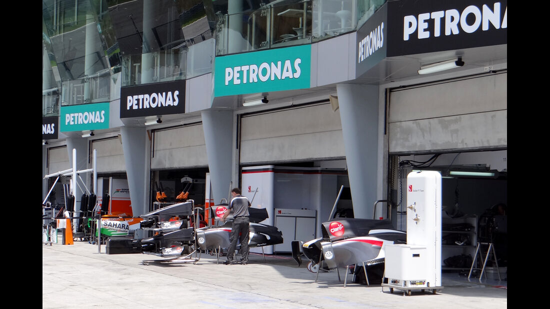 Sauber - Formel 1 - GP Malaysia - 20. März 201