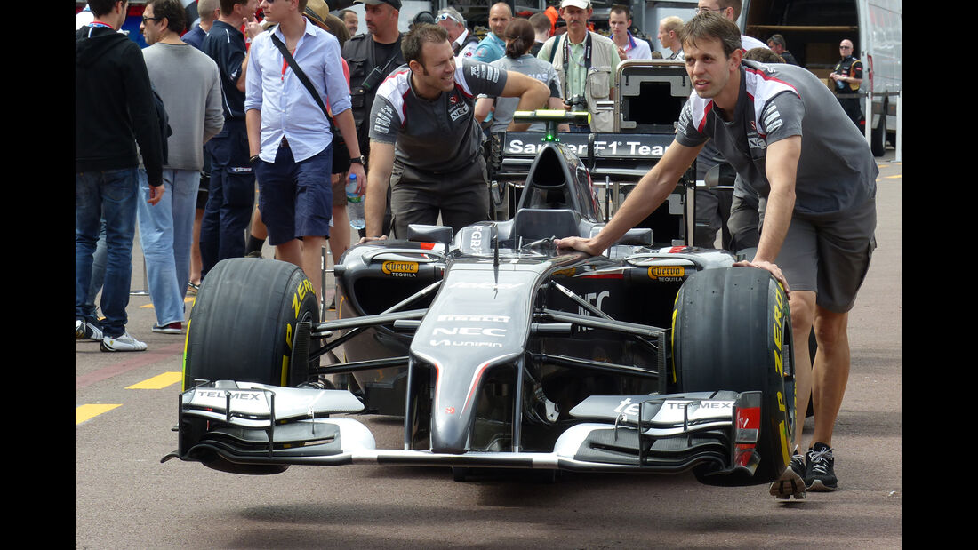 Sauber - Formel 1 - GP Monaco - 21. Mai 2014