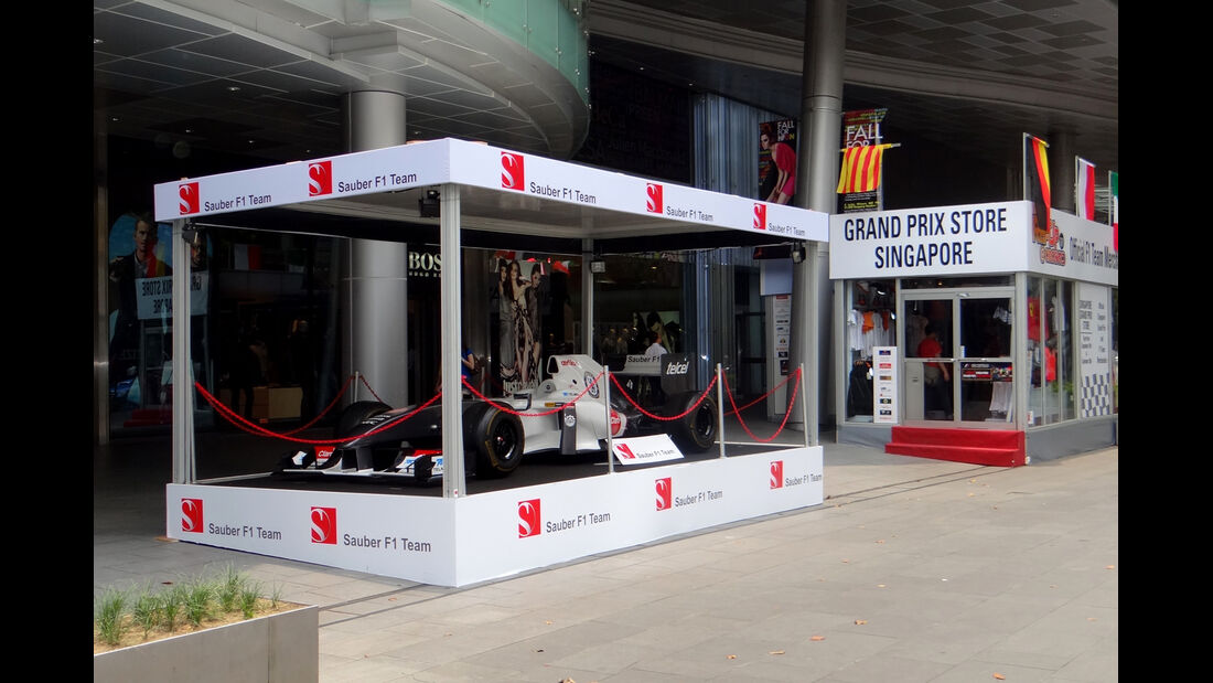 Sauber - Formel 1 - GP Singapur - 20. September 2012