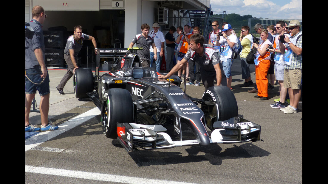 Sauber - Formel 1 - GP Ungarn - Budapest - 24. Juli 2014