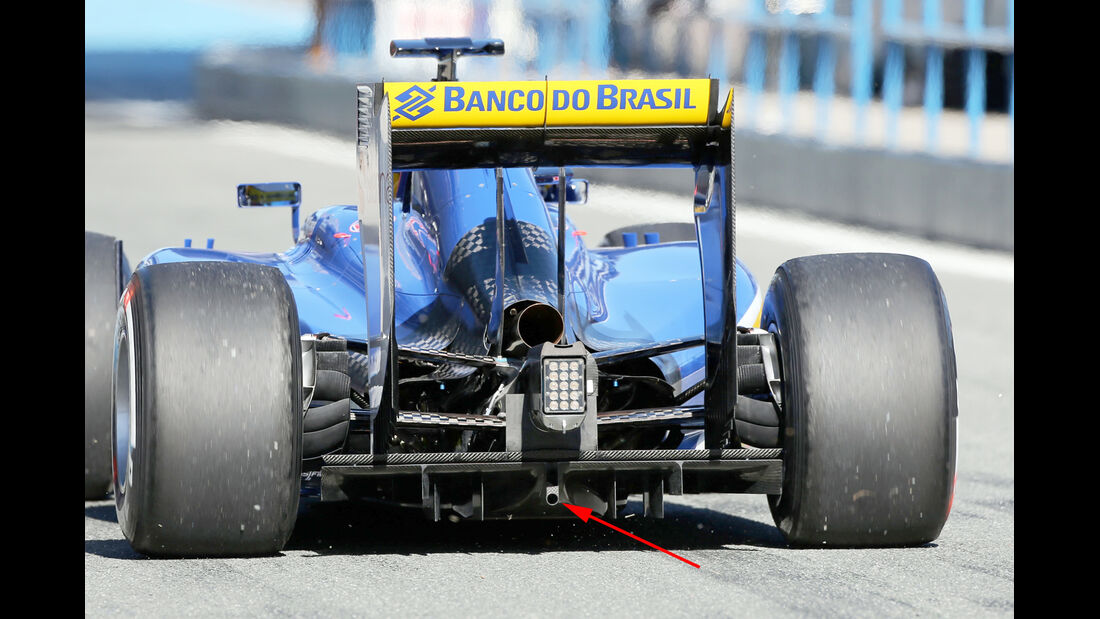 Sauber - Formel 1-Technik - F1-Test - Jerez - 2015
