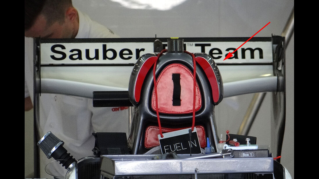 Sauber - Formel 1-Technik - GP Belgien 2013