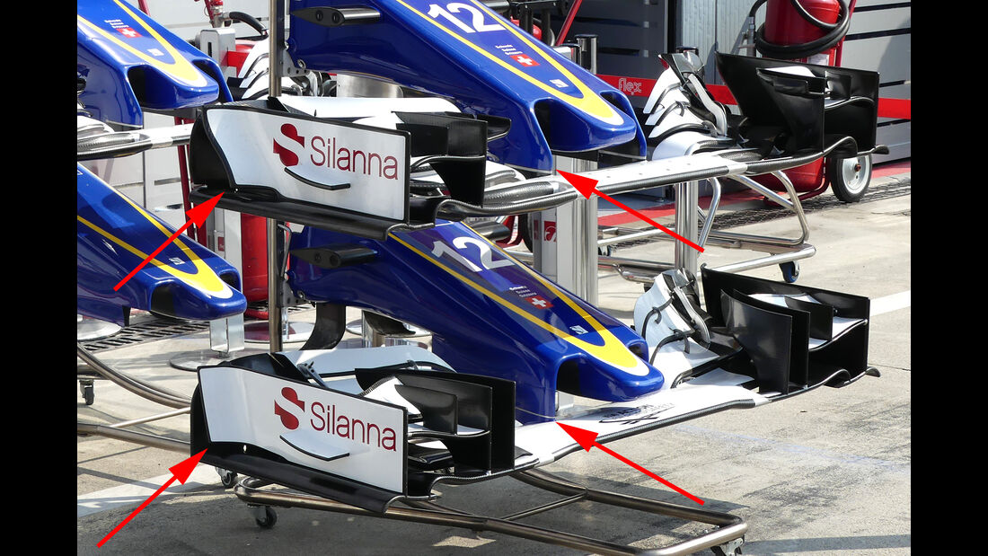 Sauber - Formel 1-Technik - GP Belgien / GP Italien - 2016