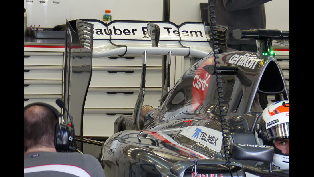 Sauber - Formel 1 - Test - Bahrain - 19. Februar 2014