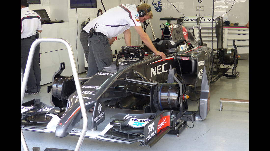 Sauber - Formel 1 - Test - Bahrain - 27. Februar 2014 