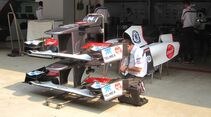 Sauber Frontflügel  - Formel 1 - GP Indien - 25. Oktober 2012