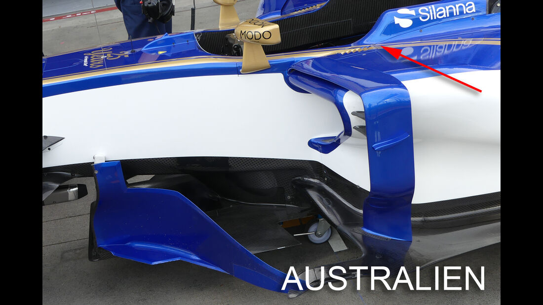 Sauber - GP Australien - Technik - Formel 1 - 2017