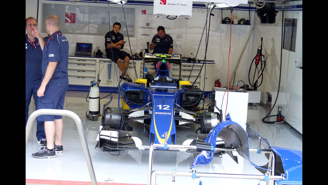 Sauber - GP Italien - Monza - Freitag - 4.9.2015