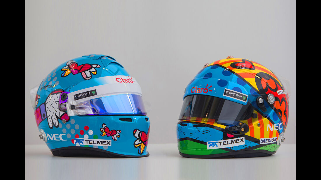 Sauber - Helme GP Monaco 2014