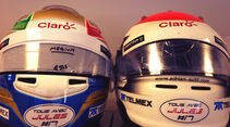 Sauber-Helme - Jules Bianchi - GP Russland 2014