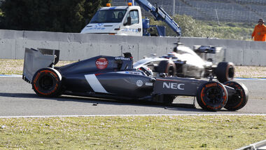 Sauber - Jerez-Test 2014