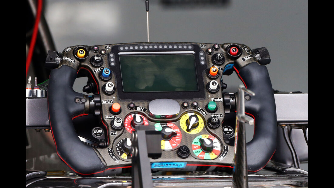 Sauber-Lenkrad - Formel 1 - GP Malaysia - Sepang - 29. März 2014