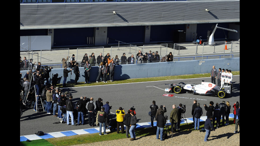 Sauber-Präsentation - Jerez 2012
