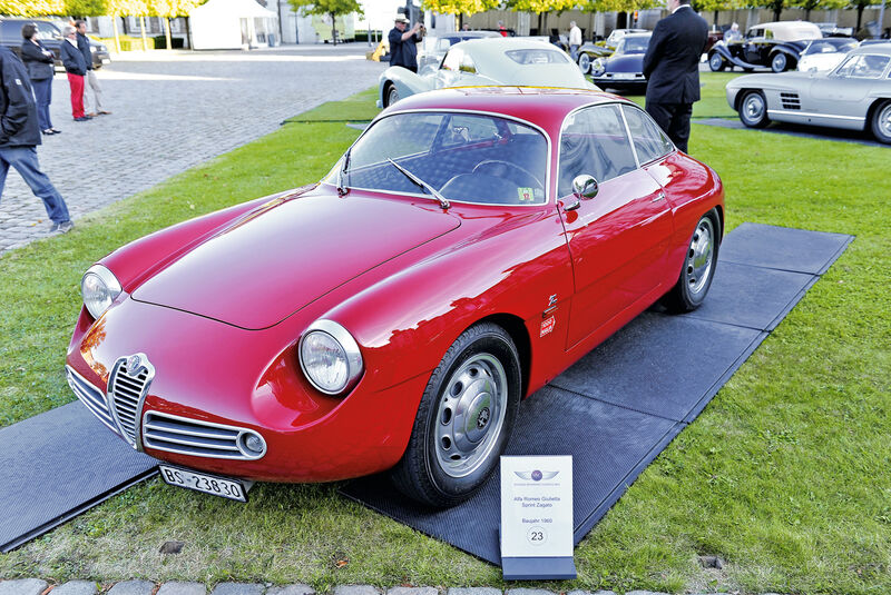Schloß Bensberg, Alfa Romeo Giulietta Sprint Zagato